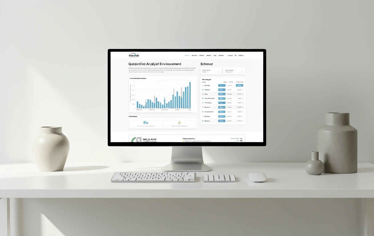 Quantitative analysis environment
